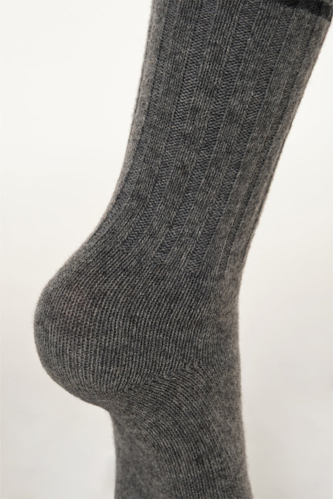 Ringle Knitted Crew Socks