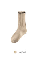 Ringle Knitted Crew Socks