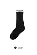 Ringle Knitted Crew Socks