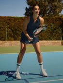 Airywin Sleeveless Polo Dress