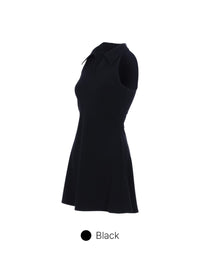 Airywin Sleeveless Polo Dress