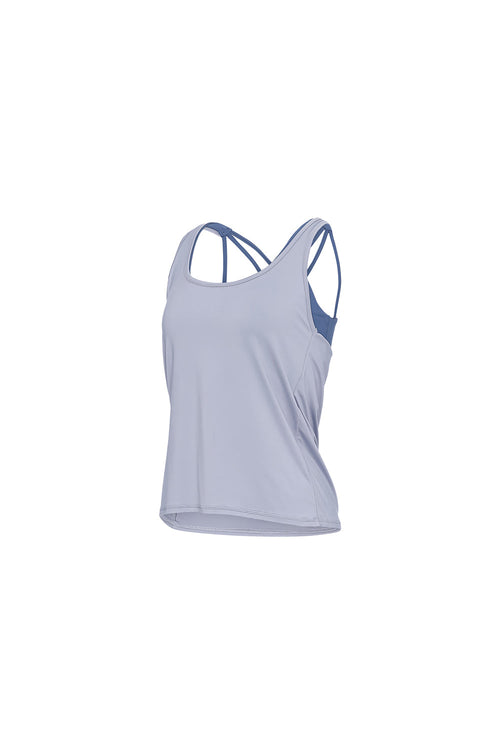 Two-in-one Bra Top Sleeveless