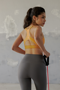 Přední zip Racerback Bra Top