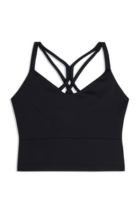 Be-free Twist Back Crop Top