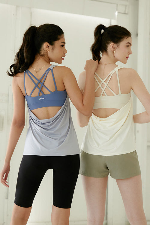 Two-in-one Bra Top Sleeveless